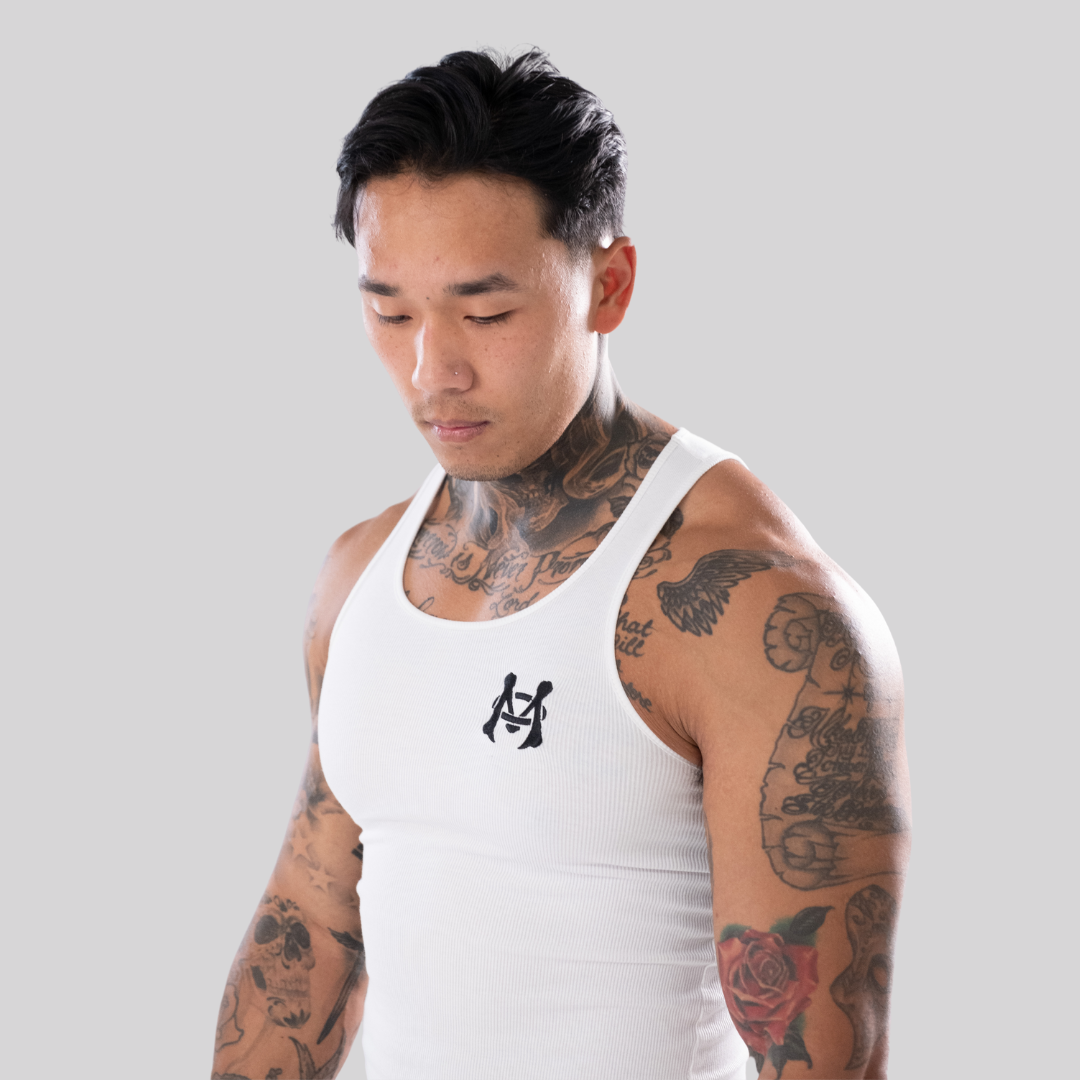 OmniMedici muscle tank top (White)