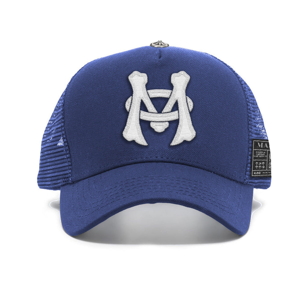 Perforated Mesh Fishing Hats - Mahi - Navy Blue