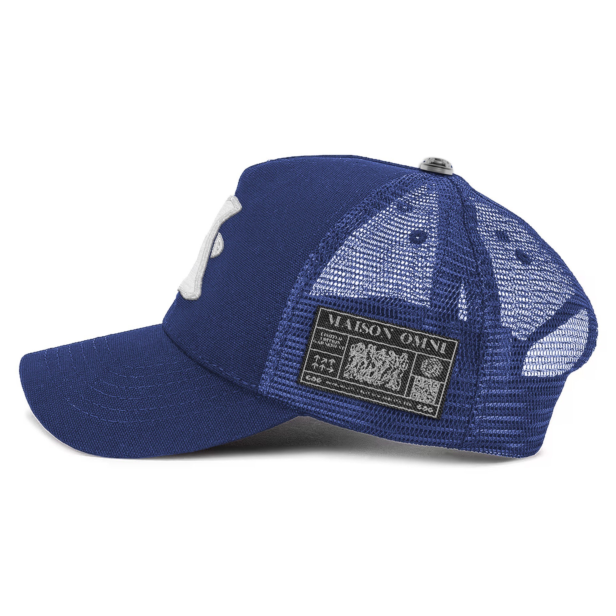 OmniMedici Mesh Trucker Hat navy blue