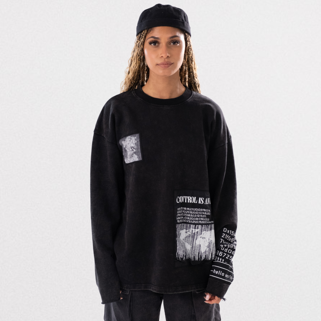 ILLUSION DISTRESS LONG SLEEVE