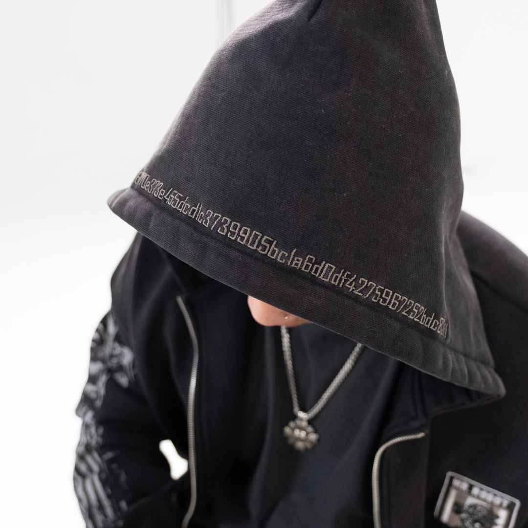 MECHANICAL CORE ZIPPED HOODIE