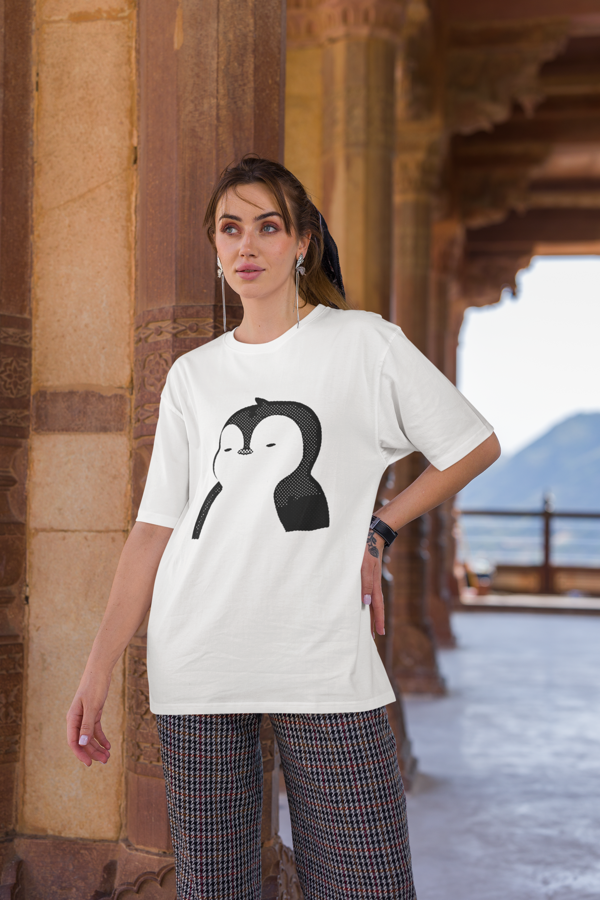 Pengwin t-shirt for women